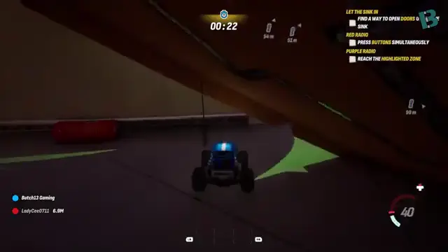 WheelMates Garage open-lab traversal with RC cars